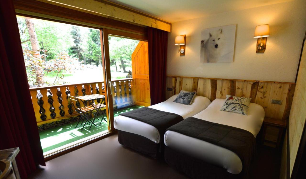 Hotel Serre Palas Les Deux Alpes Esterno foto